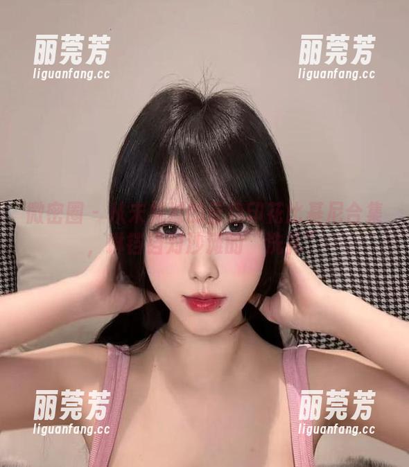 琳铛铛 微密圈 - 从未见过的蓝色印花比基尼合集,琳铛铛对沙滩的“洗礼”